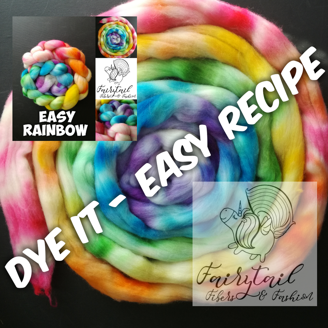 Dye it Yourself - Easy Rainbow