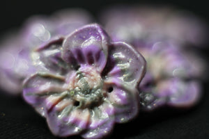 Flower 7 Petals - Handmade Button/Beads