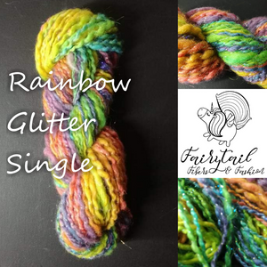 Rainbow Glitter Single